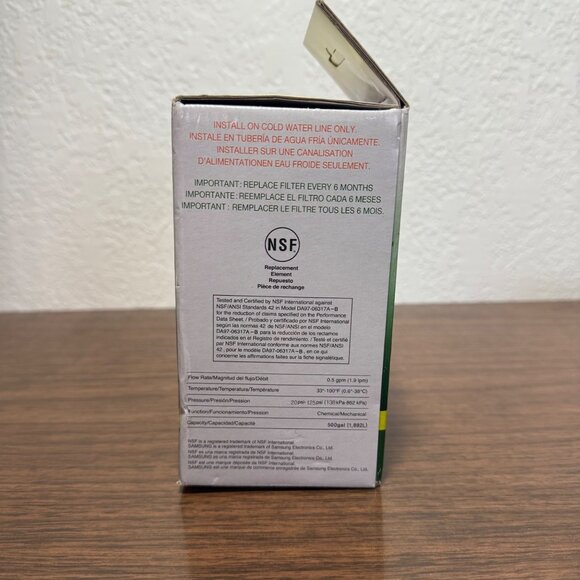 Samsung AquaPure Plus Refrigerator Water Filter Replacement Model DA29-00003F - Picture 3 of 7